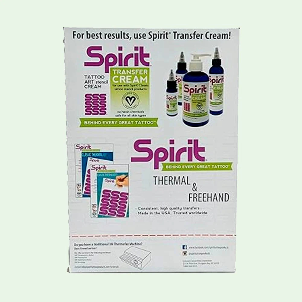 Spirit papel stencil